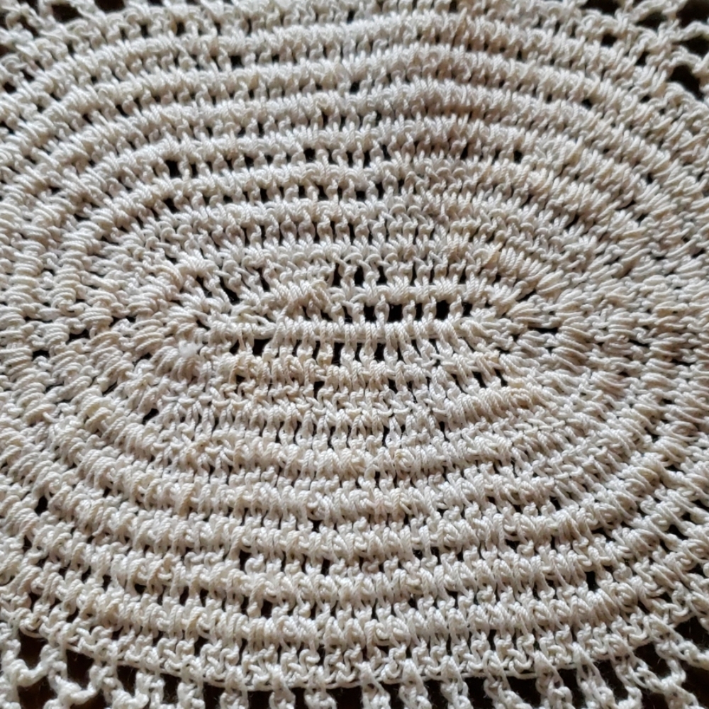 Hand Crocheted Doily - Picture 2 of 4